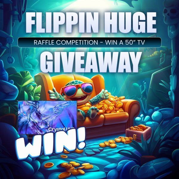 FREE TO ENTER - Flippin Huge TV Giveaway - WIN this 50