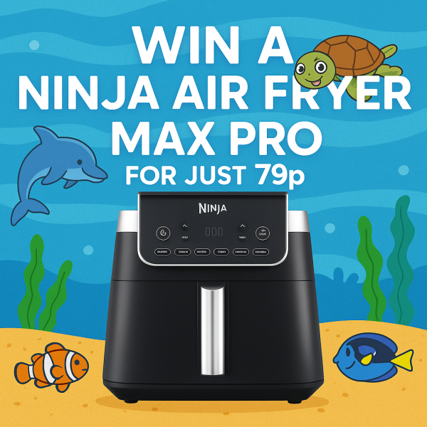 WIN a Ninja Air Fryer MAX PRO 6.2L FOR JUST 79p!