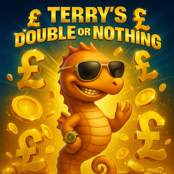 £1 DOUBLE OR NOTHING! DOUBLE YOUR MONEY IN SPLASH CASH (SITE CREDIT) - Plus End Draw £5 Splash Cash (Copy)