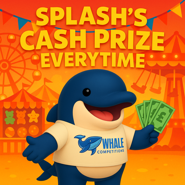 Splash’s Cash Prize Everytime! - Win a Cash Prize Everytime