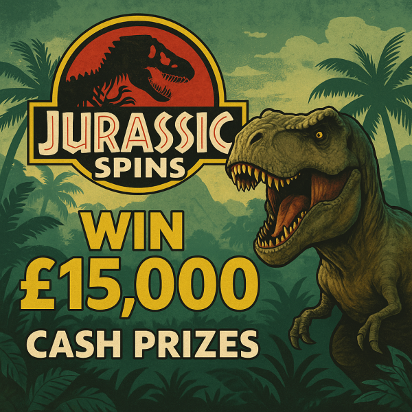🦖 Jurassic Spins – Unleash the Fortune! 🦕 - Step into a land where time forgot! - END PRIZE £250 CASH!
