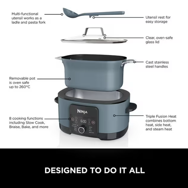 🔥 WIN a Ninja Foodi Possible 8-in-1 Slow Cooker for just 99p a ticket! 🔥