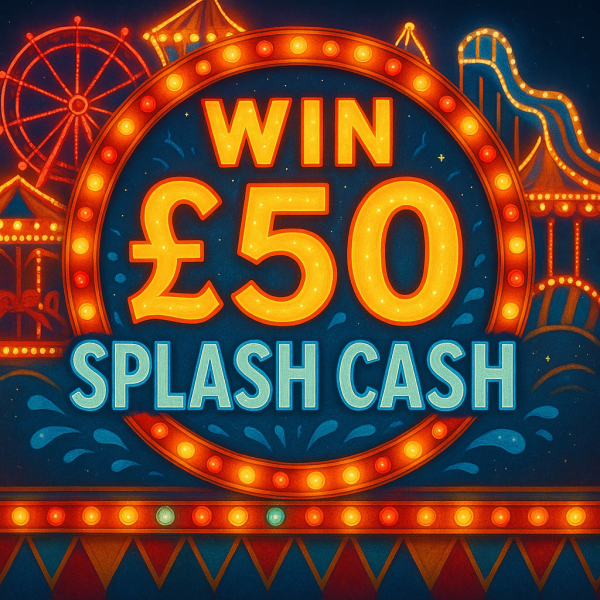 🌊 💷 150 Tickets. 99p Each - £50 Splash Cash Could Be Yours! 🌊 💷