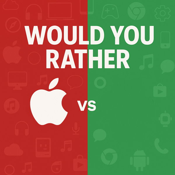🍏📱 Would You Rather – Apple vs Android? 🤖📱 - It’s the Ultimate Showdown! - 💷 £800 cash to WIN 💷